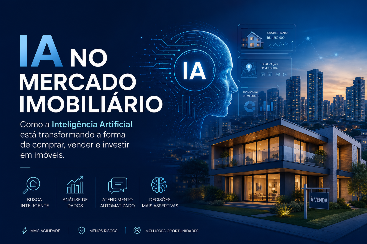 Como a IA Melhora Atendimento e Conversão no Imobiliário