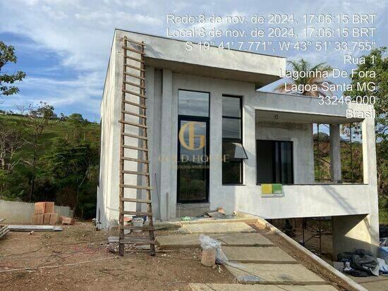 Casa de 190 m² Condomínio Real Garden - Lagoa Santa, à venda por R$ 1.950.000