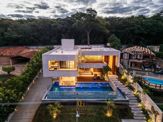 Casa de 463 m² Condomínio Condados da Lagoa - Lagoa Santa, aluguel por R$ 45.000/mês