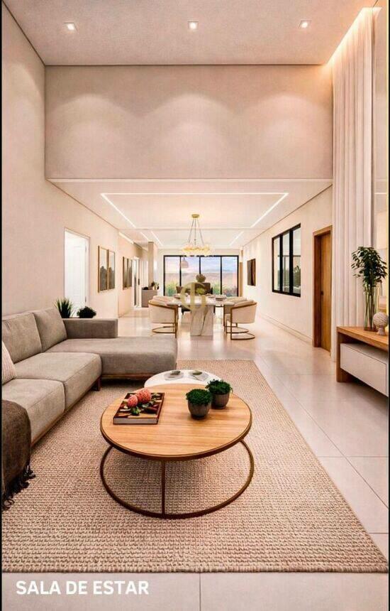 Casa de 190 m² Condomínio Rosa dos Ventos - Vespasiano, à venda por R$ 1.500.000
