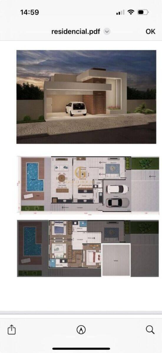 Casa de 165 m² Condomínio Villa Monte Verde - Jaboticatubas, à venda por R$ 1.100.000