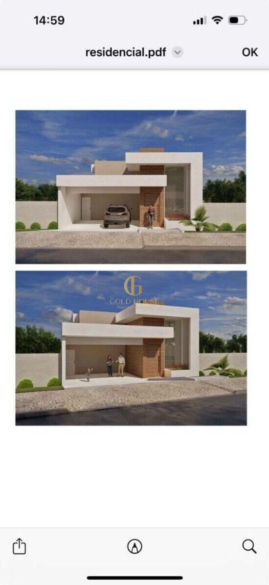 Casa de 165 m² Condomínio Villa Monte Verde - Jaboticatubas, à venda por R$ 1.100.000