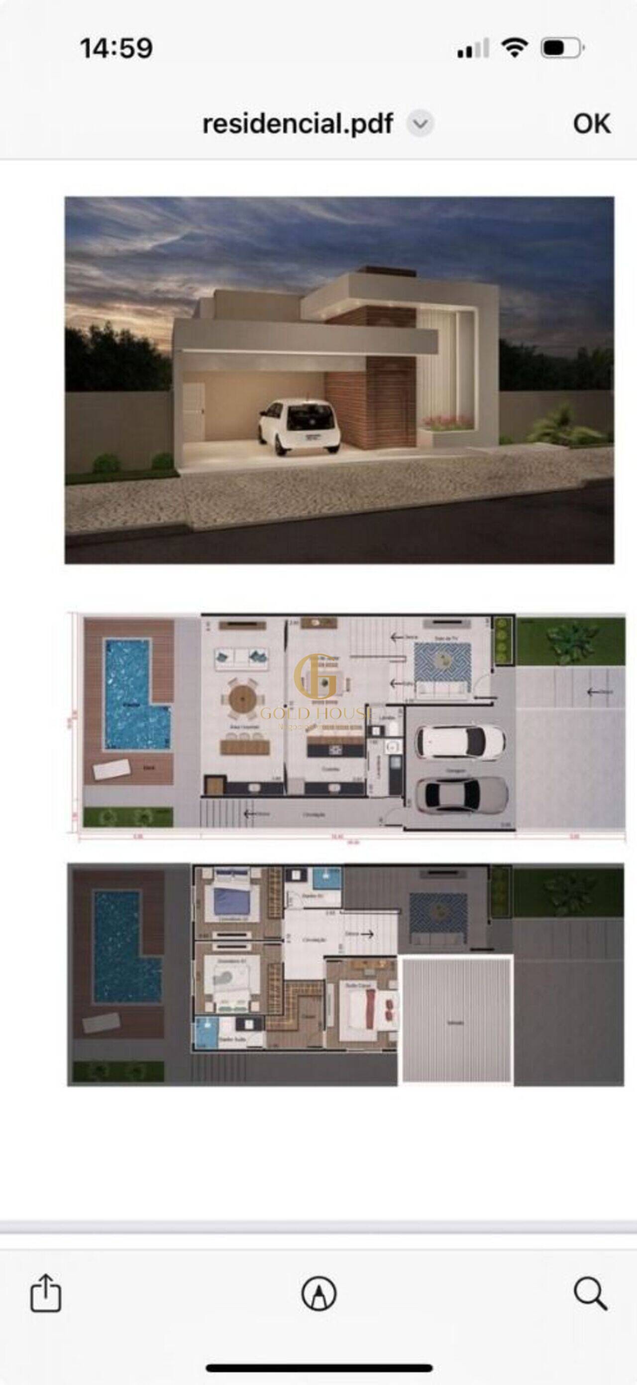 Casa de 165 m² Condomínio Villa Monte Verde - Jaboticatubas, à venda por R$ 1.100.000