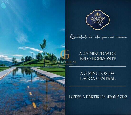 Terreno de 420 m² Golden Class 2 - Lagoa Santa, à venda por R$ 230.000