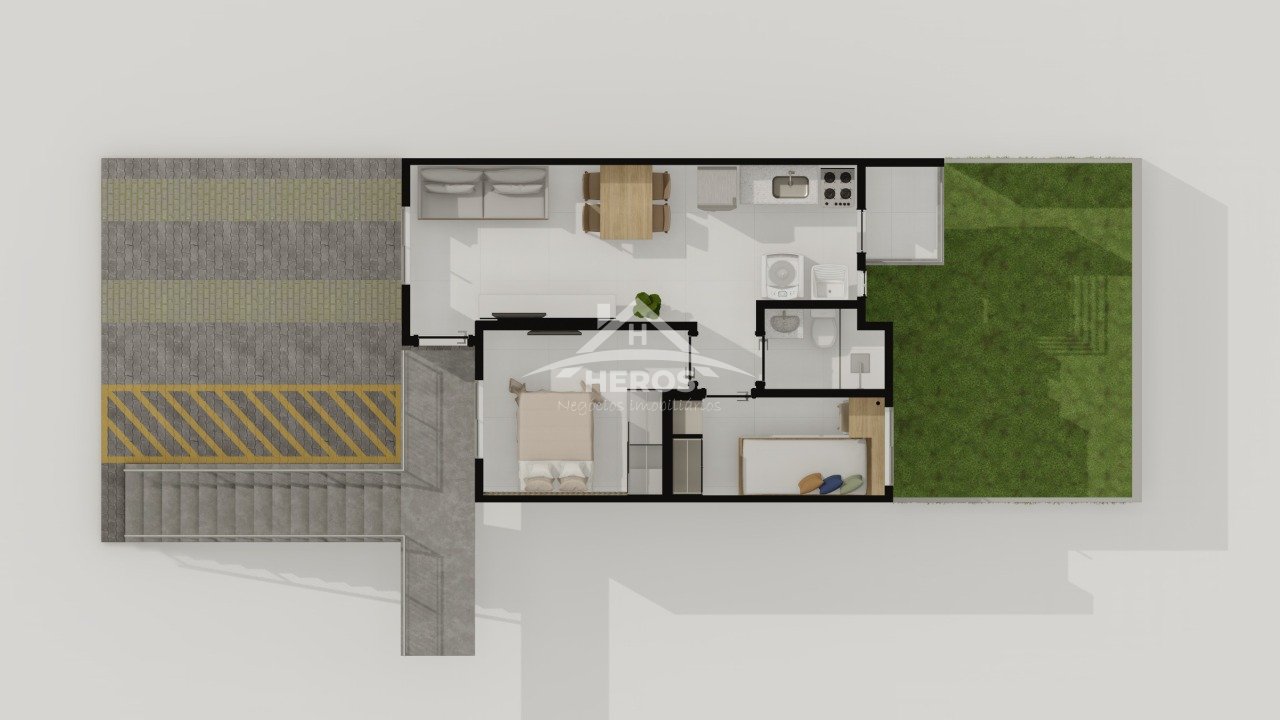 Casa condomínio, 2 dorm, Restinga; R$ 219mil