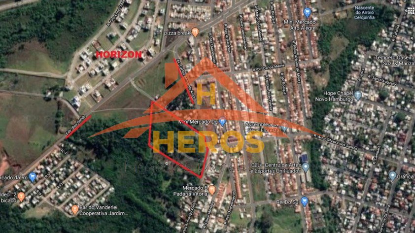 Terreno 23747m², Novo Hamburgo, R$ 750mil