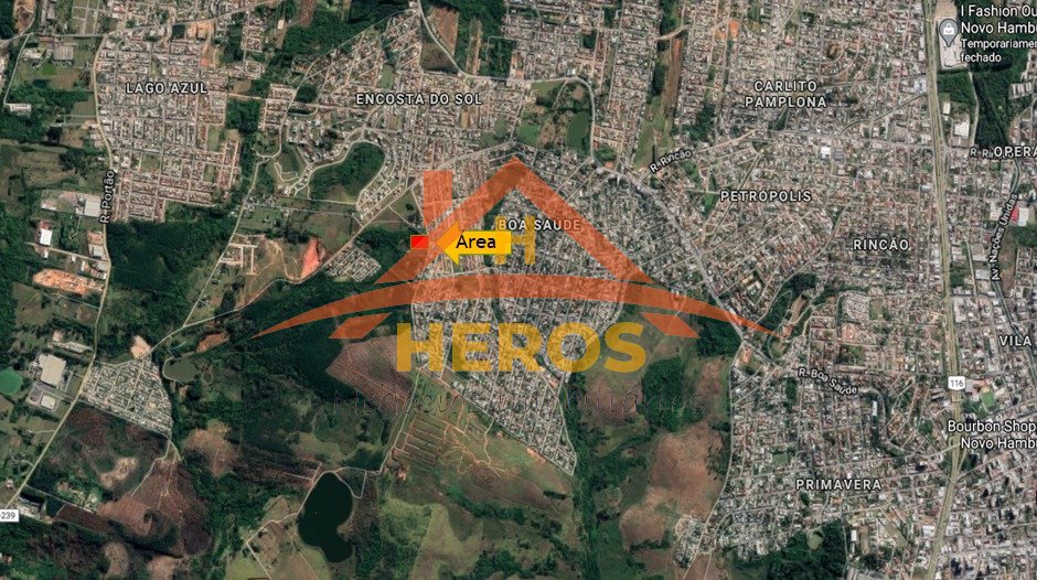 Terreno 23747m², Novo Hamburgo, R$ 750mil