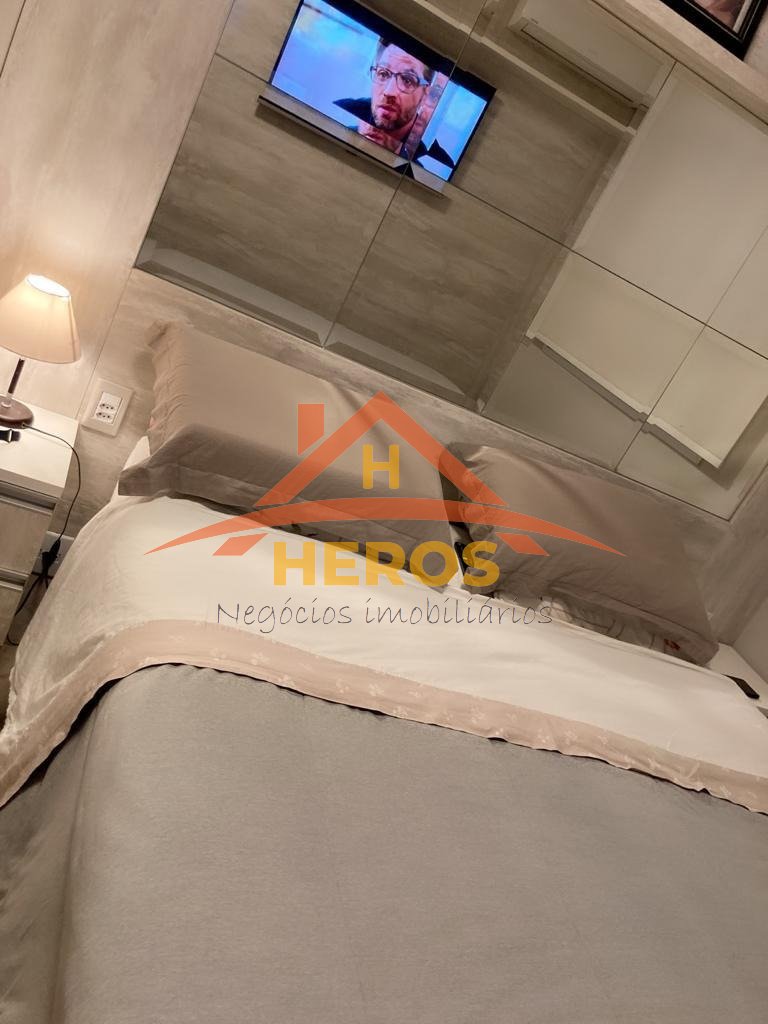 Apartamento 2 quartos semi mobiliado com garagem