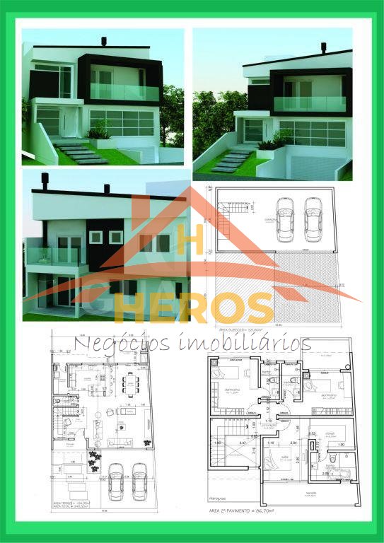 Casa 3 dorm 190m² Lagos Nova Ipanema, 1,05 milhão