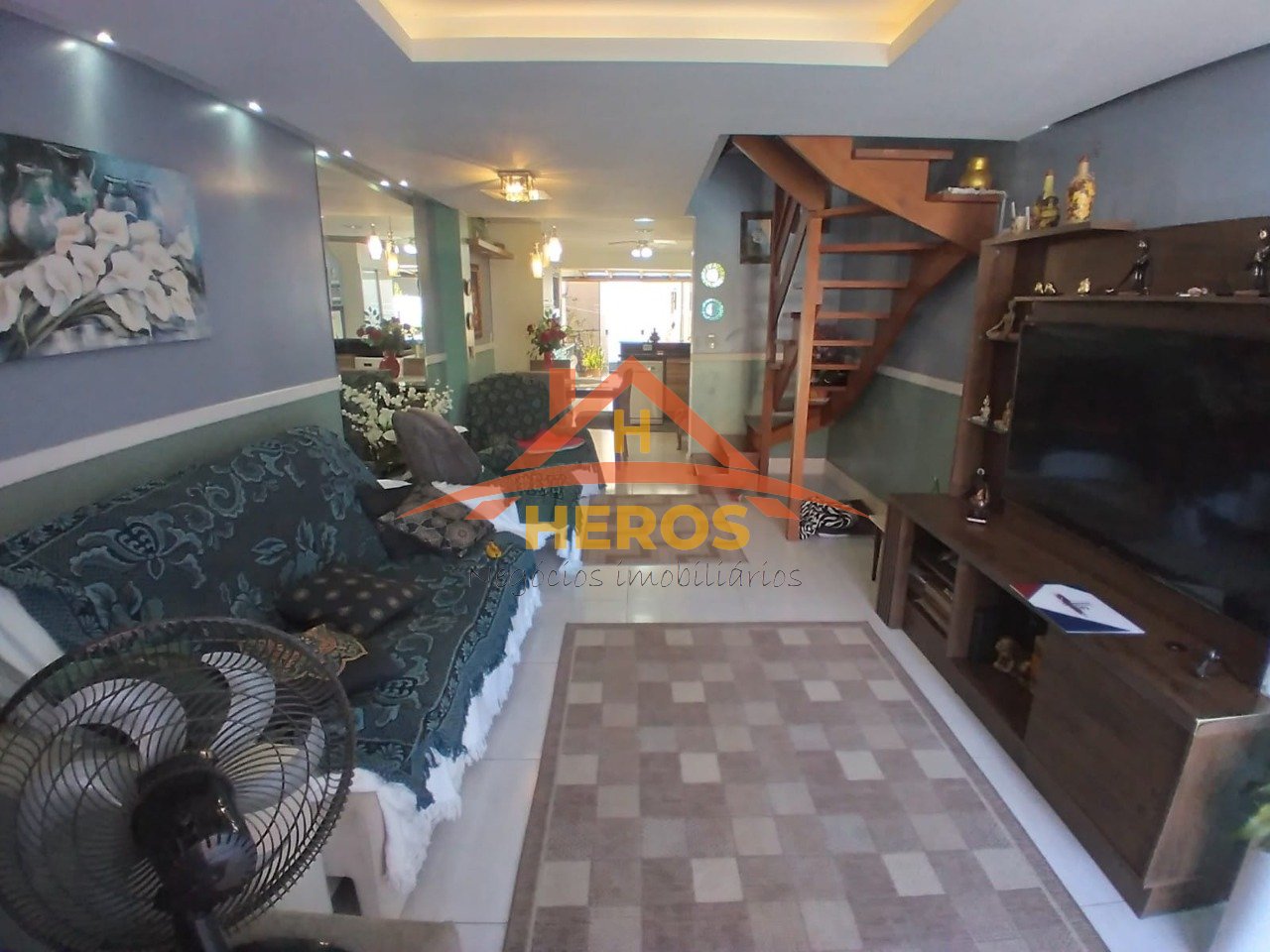Casa em cond, 3 dorm, Ipanema, 145m² por R$ 657mil