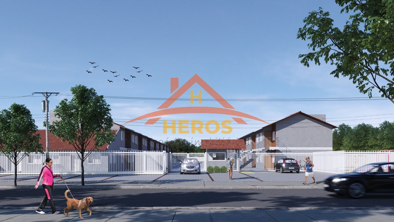 Casas condomínio, 2 dorm, 44m², Restinga,R$ 185mil