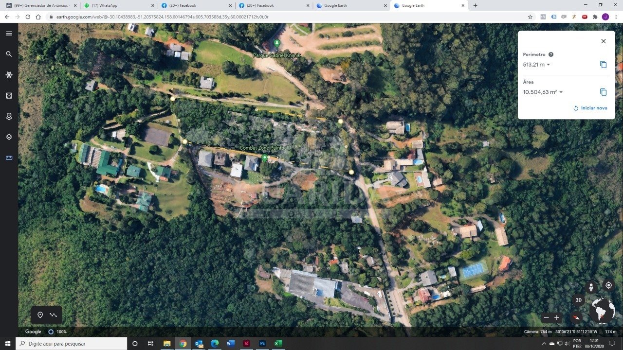 Terrno10000m²,  Vila Nova, R$ 1,38 milhão
