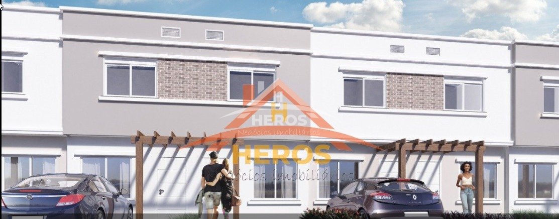 Casa cond,2 dorm, 58m², Campo Novo  R$ 276mil