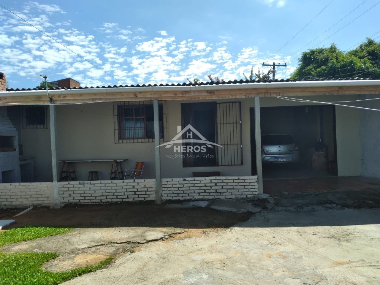 Casa 02 dorm e prédio comercial; Alvorada; 395mil