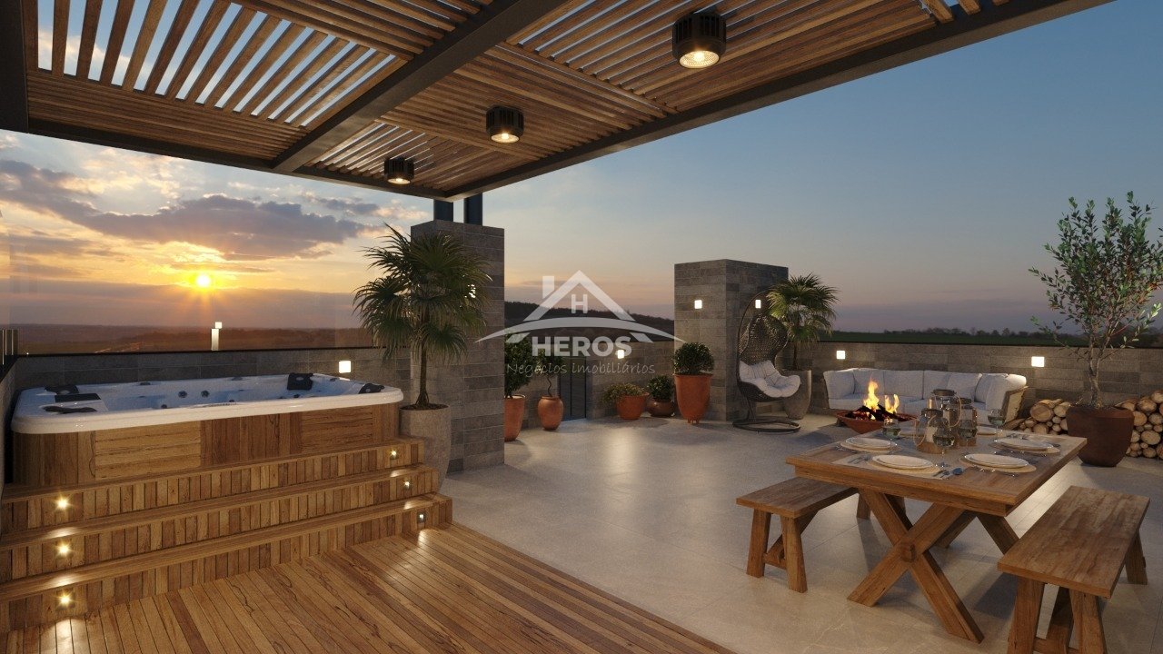 Cobertora 2 dorm, 112m², Tristeza