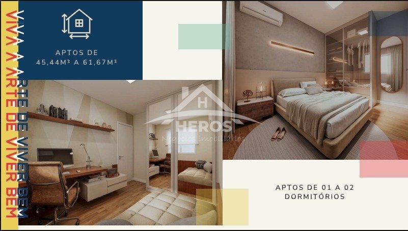 Apt 2 dorm, 45m², Morada do Vale l, R$ 244mil