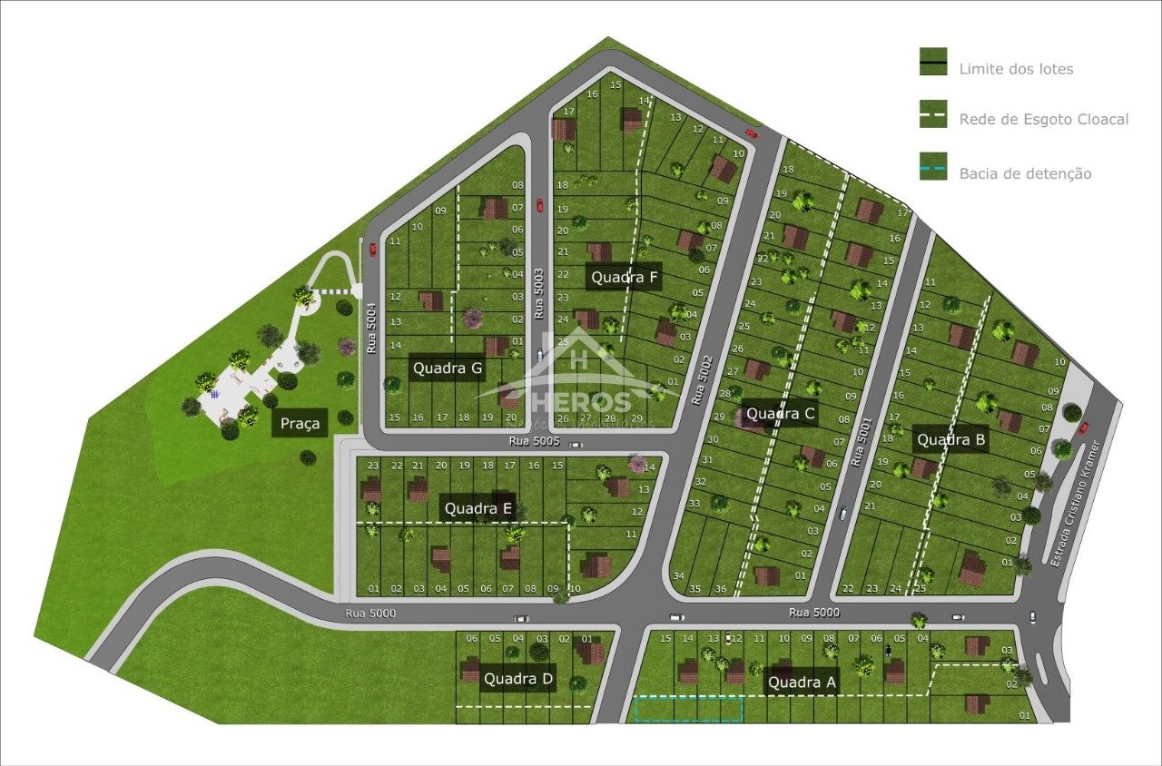 Terreno 300m², Campo Novo, R$ 250mil
