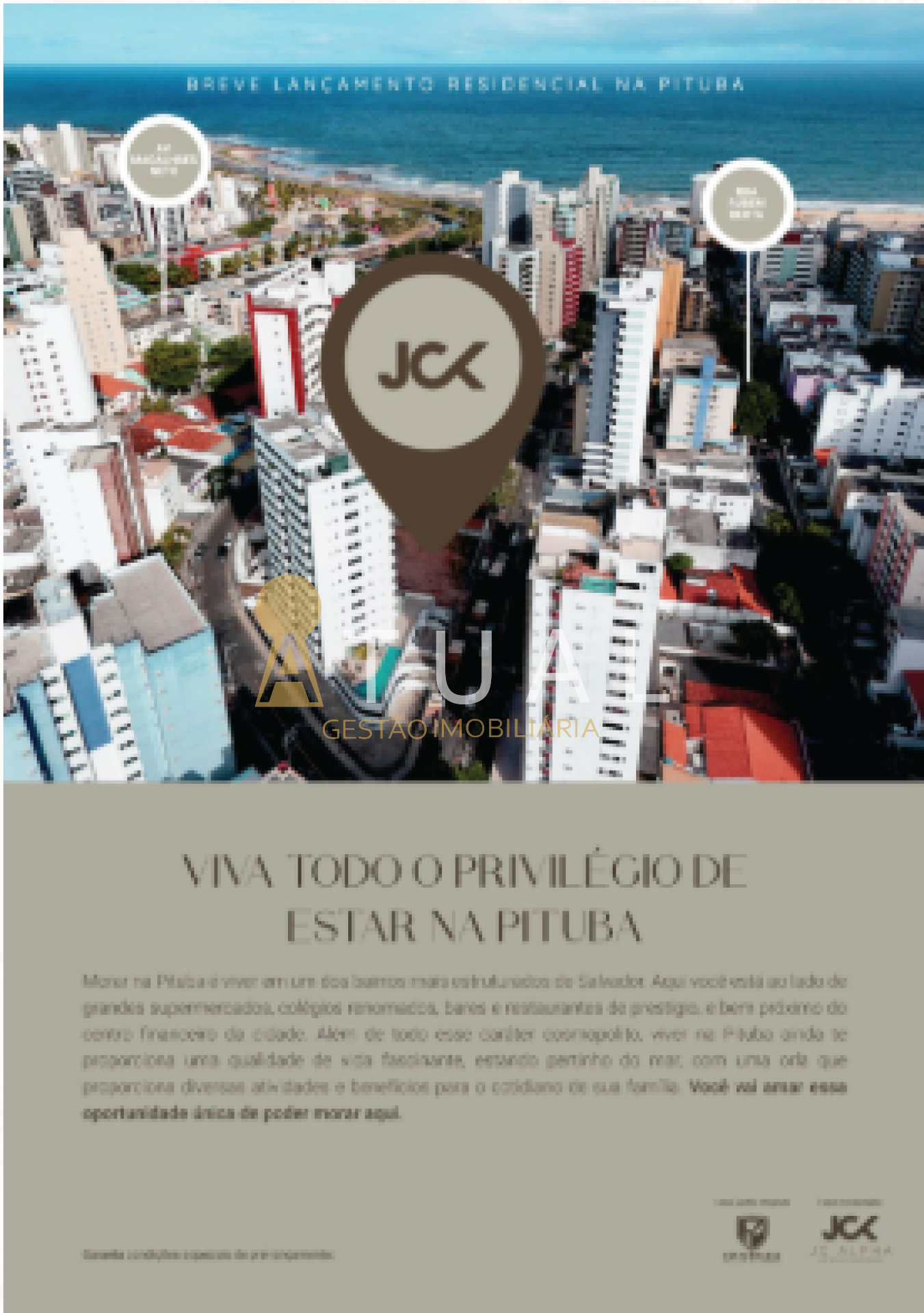 Pré lançamento 3/4 na Pituba