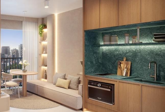 Apartamento de 1 dormitório com 24 m² à venda em São Paulo/SP no Open Life Frei Caneca,