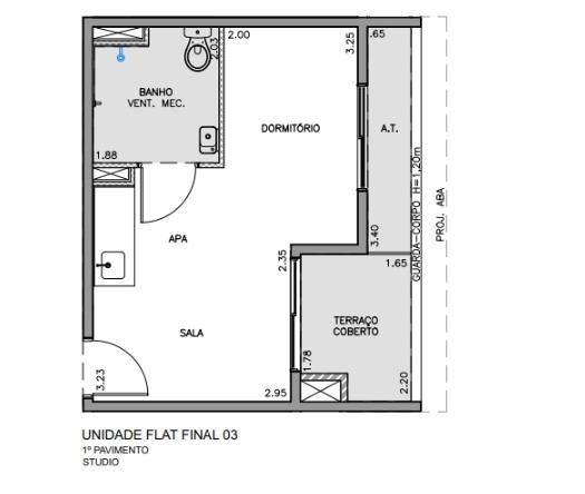 Apartamento de 28 m² à venda em São Paulo/SP no Urby Paulista.